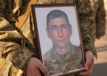 В Охтирці попрощалися із загиблим на війні Валентином Цибаньовим | Суми та область