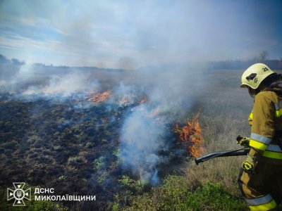 15 квітня та в ніч проти 16 на Миколаївщині за добу вогнеборці ліквідували 8 пожеж » Миколаївський Оглядач