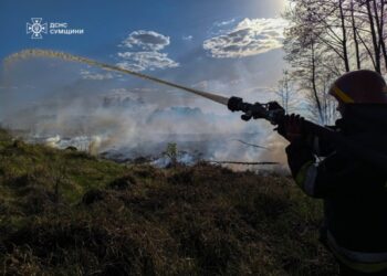 На Роменщині вогонь охопив 2,5 гектари сухої рослинності | Суми та область