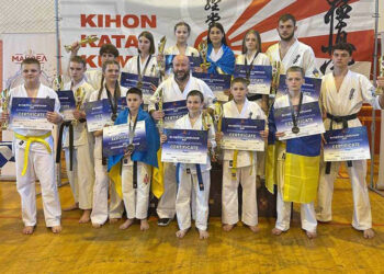 Полтавці здобули сімнадцять медалей на Чемпіонаті Європи з Кіокушин карате • Карате •