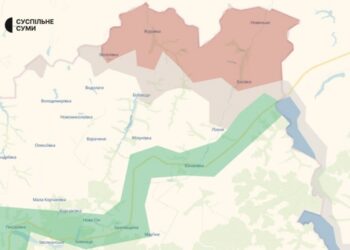 На Сумщині зʼявились зони під контролем РФ, — карти DeepState | Суми та область