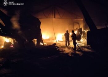П’ять пожеж спричинив масований повітряний напад російських окупантів » Миколаївський Оглядач