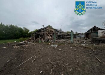 У прокуратурі показали фото з Річківської громади на Білопільщині після російської атаки | Суми та область