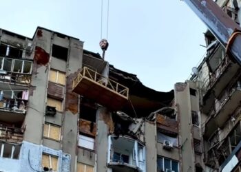 В Одессе стартовали противоаварийные работы в разрушенной из-за обстрела многоэтажке