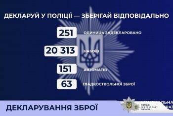 251 одиниця зброї та понад 20 тисяч набоїв – на Миколаївщині громадяни декларують озброєння для законного зберігання » Миколаївський Оглядач