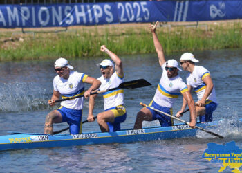 Ярослав Верблюд і Тарас Кузик з Полтавщини — чемпіони світу з веслування на байдарках і каное • Веслування •