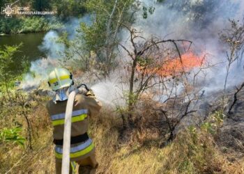 Масштабні пожежі на Миколаївщині: 57 загорянь за добу, одна — через обстріл » Миколаївський Оглядач