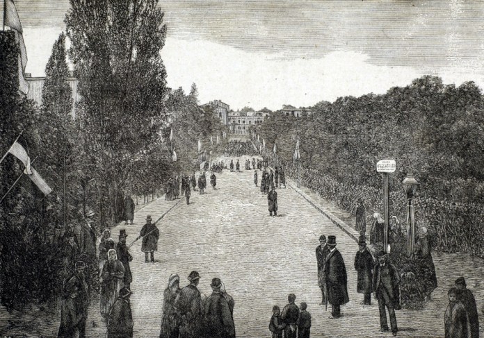 Вулиця Ю. Крашевського нині С. Крушельницької) у Львові, друга половина ХІХ ст.