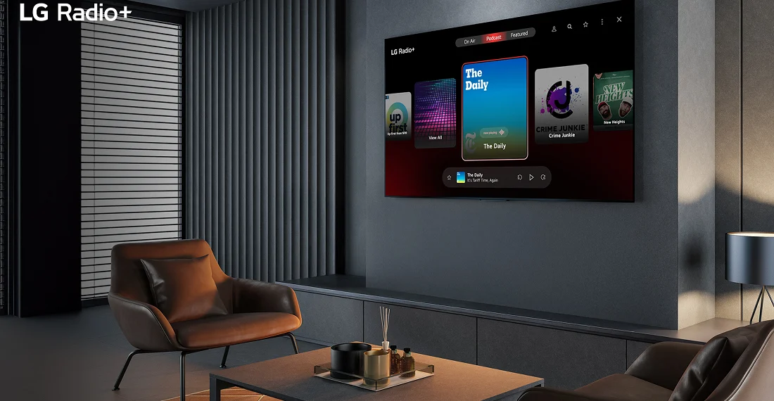 LG запускає безкоштовний сервіс потокового аудіо » Технології