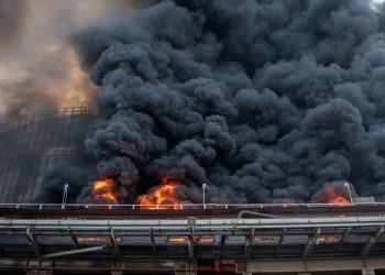 Масштабный пожар в порту Одесской области: загорелась транспортная лента