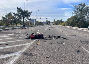 Мотоцикліст загинув від зіткнення з фурою в Запоріжжі