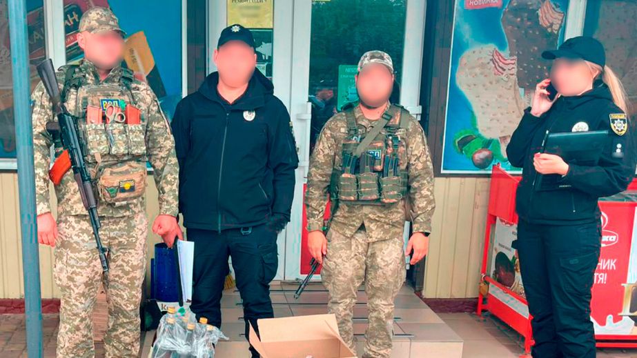 На Запоріжжі військова служба правопорядку вилучила партію алкоголю