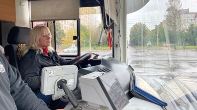 Фото: Перша жінка-водійка автобуса працюватиме на маршруті № 8А вже на цих вихідних