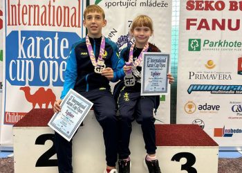 Полтавські каратисти здобули дві медалі на Міжнародному турнірі в Чехії • Карате •
