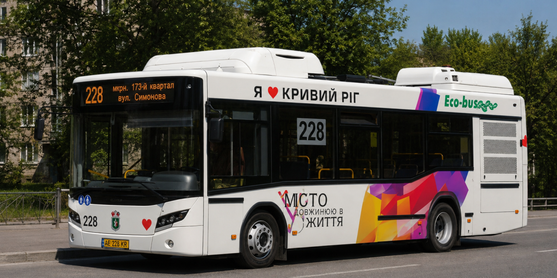 Свежее фото 228 автобуса в Кривом Роге