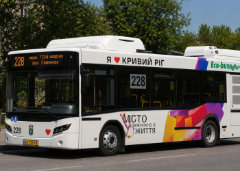 Свежее фото 228 автобуса в Кривом Роге