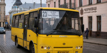 23 автобус Чернівців