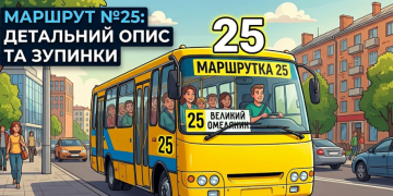 25 Маршрутка Луцька