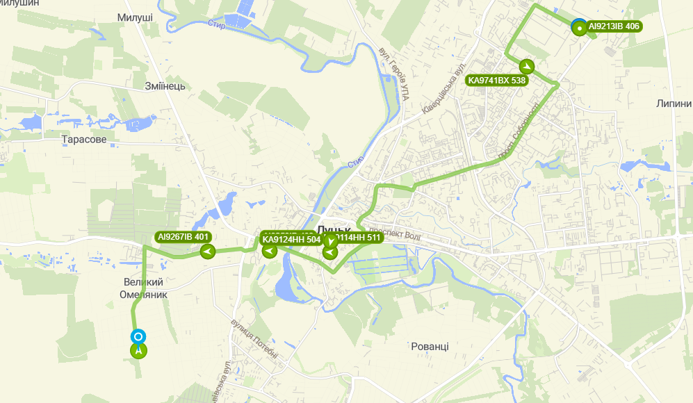 25 - схема руху