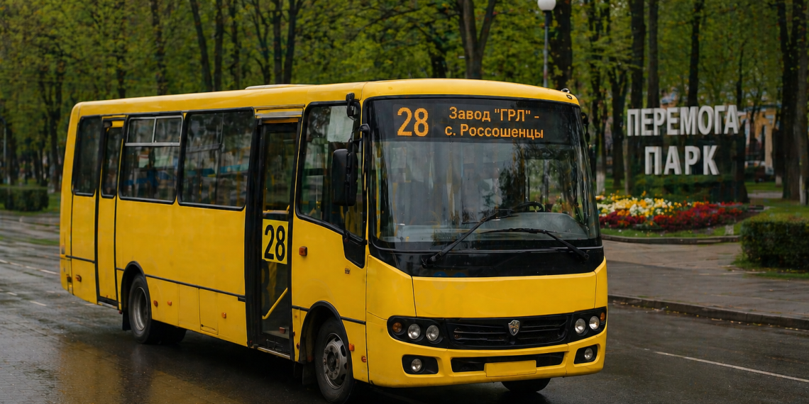 28 автобус Полтавский