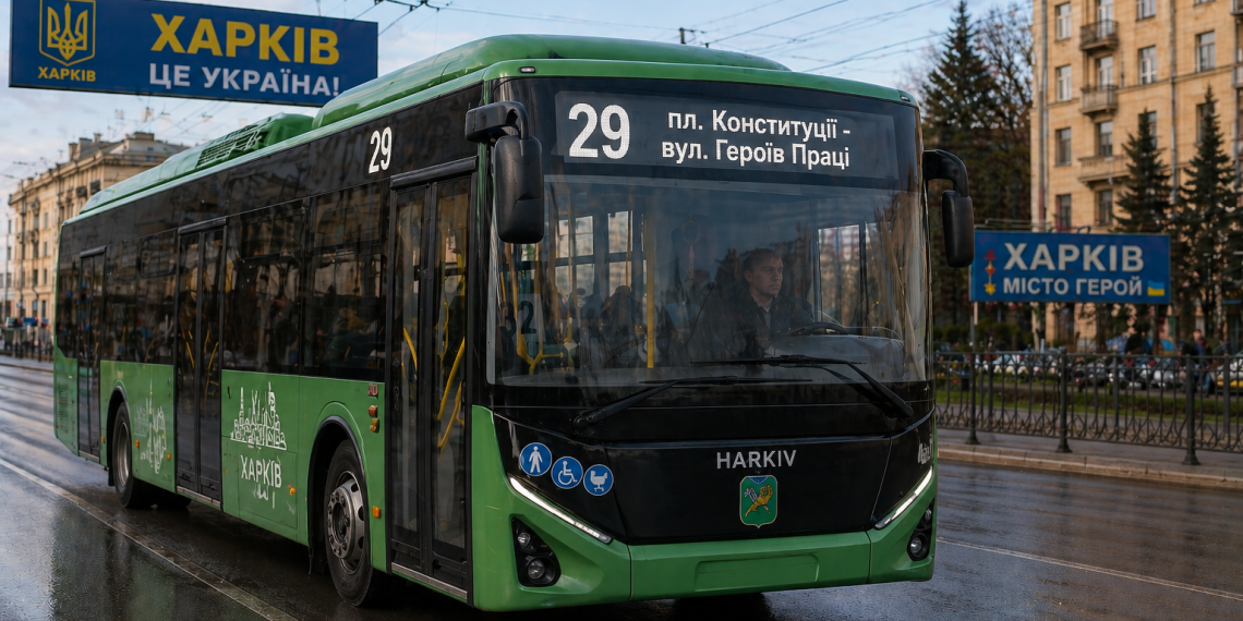 29 автобус в Харькове