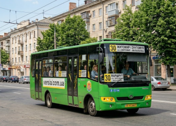30 Маршрутка міста Житомир – розклад, схема руху, актуальні зупинки