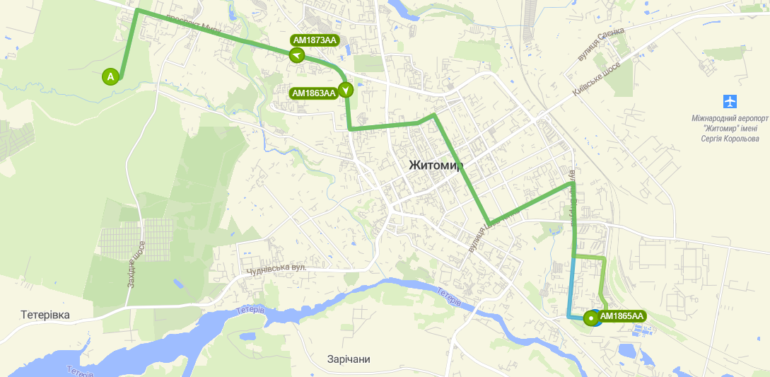 33 Маршрутка Житомира