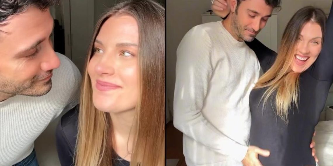 35-річна Ольга Харлан вагітна первістком: спортсменка показала животик та реакцію нареченого-італійця | Шоубизнес