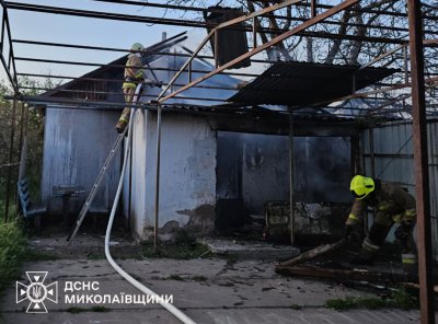 7 травня на Миколаївщині рятувальники ліквідували три пожежі »