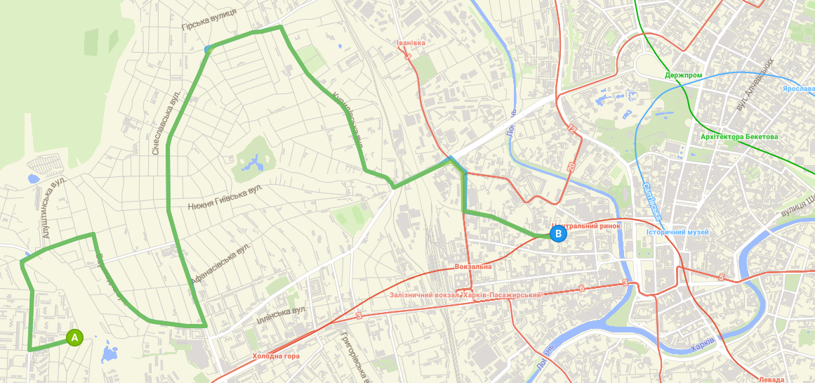 72 автобус в Харькове