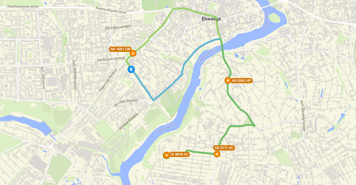 Автобус 21А - Вінниця