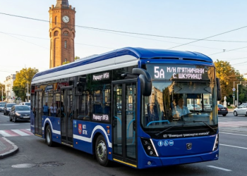 Автобус 5А в місті Вінниця