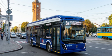 Автобус 5А в місті Вінниця