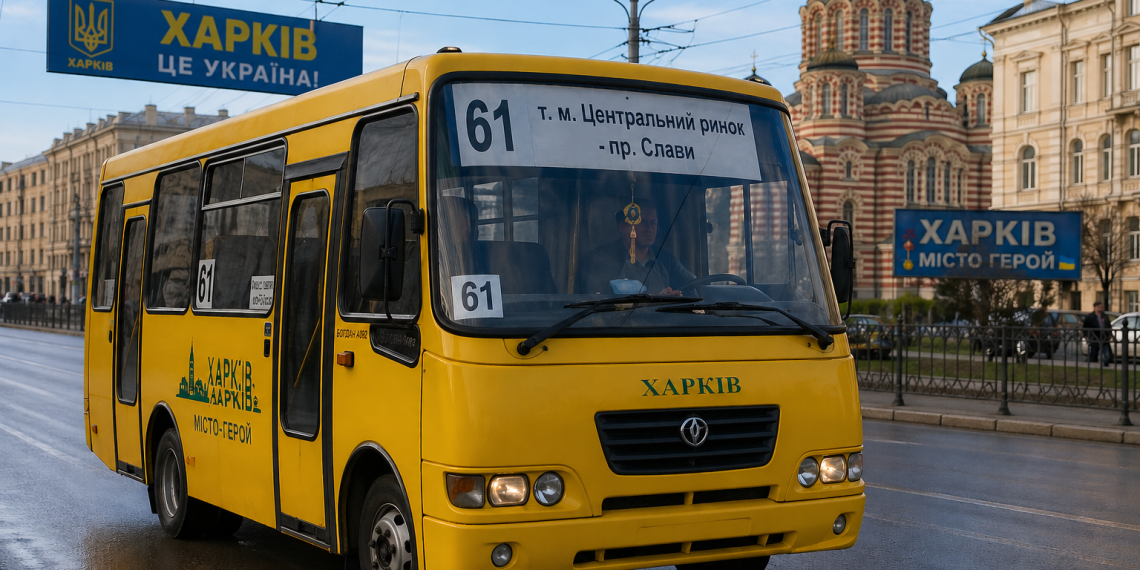 Маршрутка 61є -Харьков