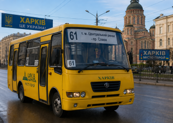 Маршрутка 61є -Харьков
