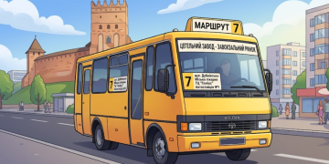 7 Маршрутка міста Луцьк – розклад, зупинки, схема руху