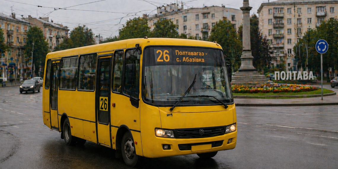 Полтава - автобус 26