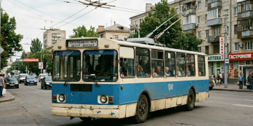 Тролейбус 1 Днепр