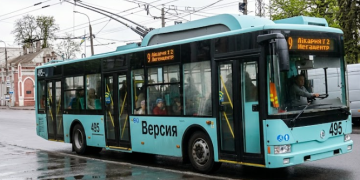 Версия - троллейбус 9 Чернигова