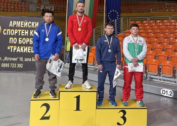 Борець Максим Лю з Кременчука здобув «срібло» та міжнародному турнірі «Дан Колов — Нікола Петров» • Греко-римська боротьба •