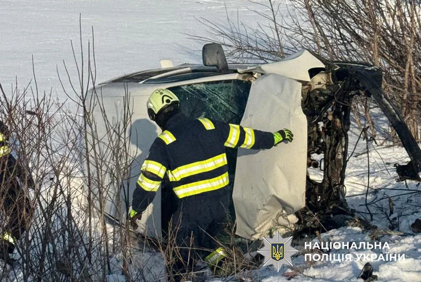 ДТП на Уманщині - перекинулися дві автівки