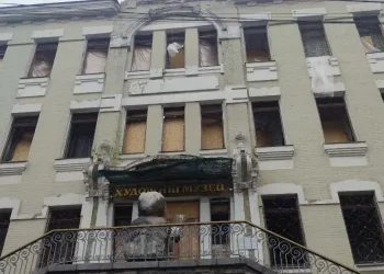 Художній музей Дніпра вкотре постраждав внаслідок ворожої атаки на Дніпро