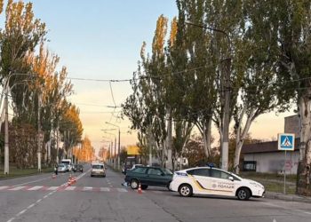 Легковик на смерть збив пішохода в Запоріжжі – кадри