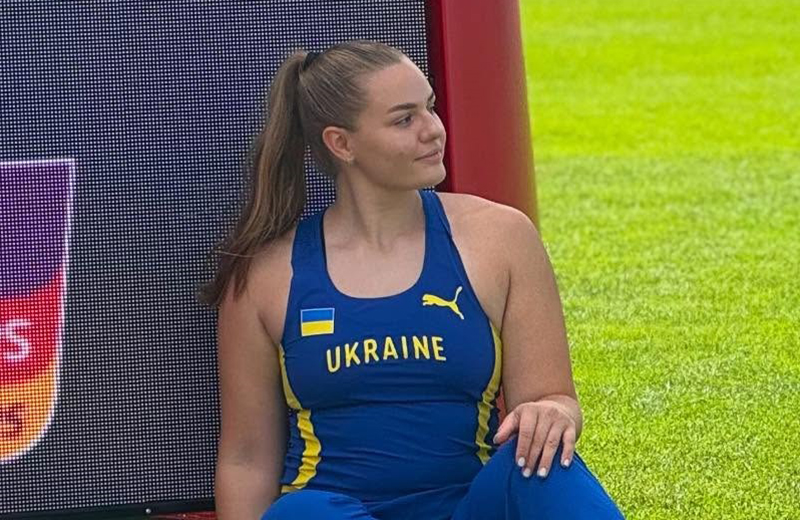 Марія Голівець з Кременчука перемогла на Кубку України з легкоатлетичних метань • Легка атлетика •