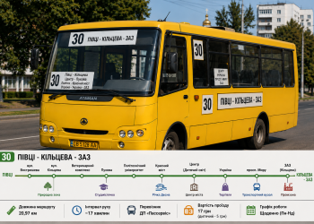 Автобус 30 Чернигов