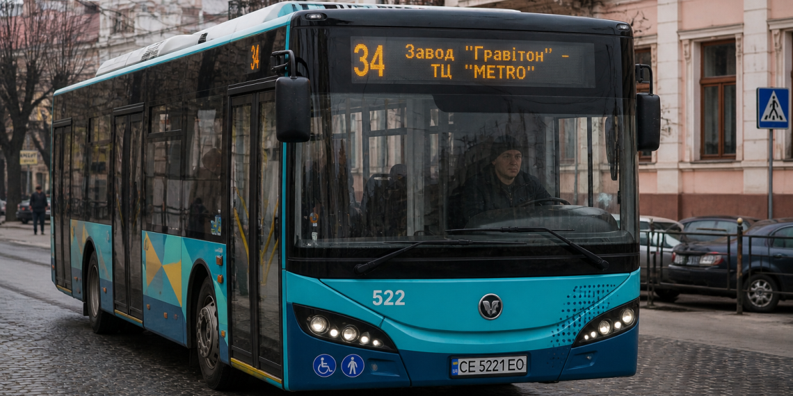 маршрутка 34 Чернівці