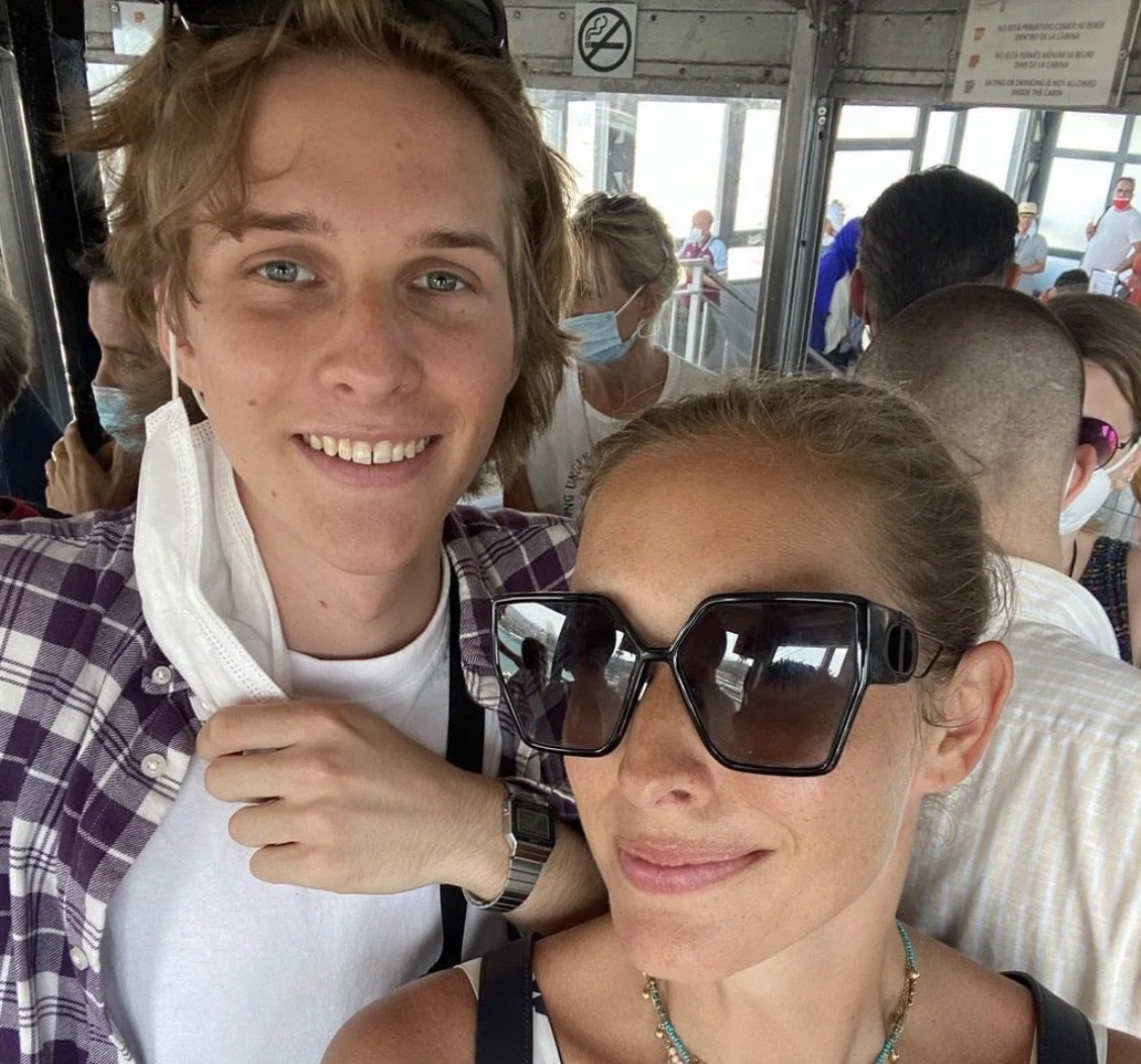 Катерина Осадча розповіла, де вчиться її старший син. Фото: instagram/kosadcha