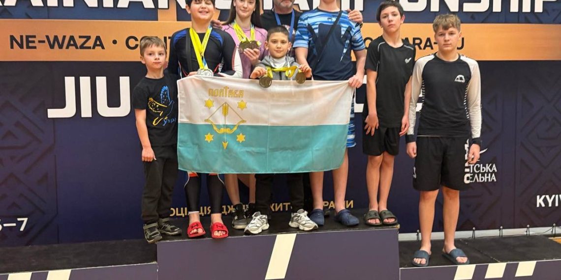 Полтавці здобули шість медалей на Чемпіонаті України з джиу-джитсу • Джиу-джитсу •