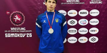 Полтавець Микита Кузьменко здобув «срібло» на Чемпіонаті Європи з вільної боротьби U-17 • Вільна боротьба •