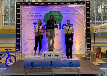 Полтавські спортсмени здобули чотири медалі на зимовому ЧУ з триатлону (акватлону) • Триатлон •